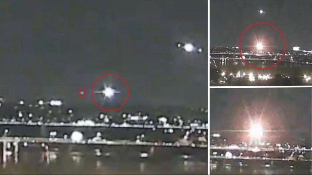 ABD’de bir uçak ile askeri helikopter havada çarpışarak düştü