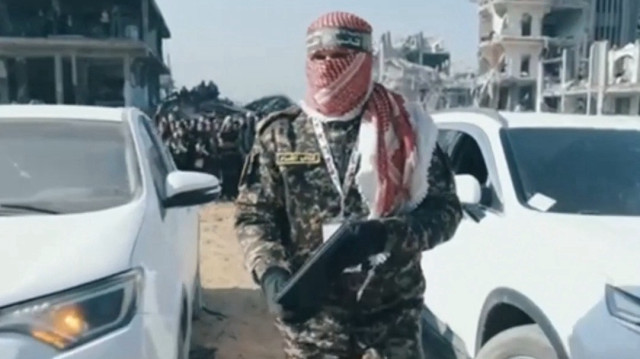 Kassam Tugayları takasın üçüncü turuna ait görüntüleri paylaştı