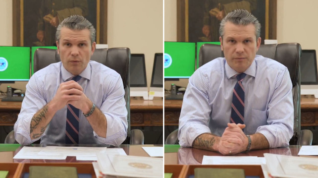 ABD Savunma Bakanı Hegseth’in yaptığı ilk icraat: Bakanlık sosyal medya hesabından ‘dövmeli’ açıklama