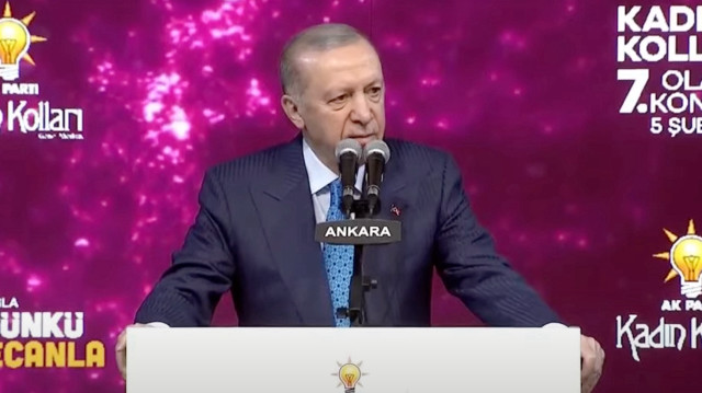 Cumhurbaşkanı Erdoğan konuşuyor