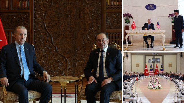 Cumhurbaşkanı Erdoğan Malezya’da: 11 anlaşma imzaladık somut iş birliğimiz daha da artacak