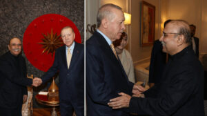 Cumhurbaşkanı Erdoğan,  Pakistan Cumhurbaşkanı Zardari ile görüştü