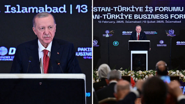 Cumhurbaşkanı Erdoğan Pakistan’da konuştu: ‘Gazze Gazzeli kardeşlerimizindir’