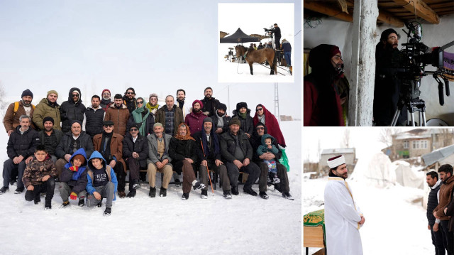 Erzurum’un sert kış şartlarında çekildi: TRT’nin yeni kısa filmi  ‘Karayazı’ tamamlandı