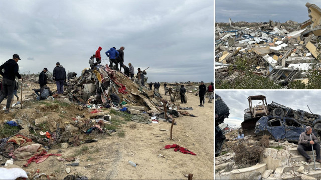 Gazze’deki Netzarim Koridoru’ndan çekilen İsrail geride yıkım bıraktı