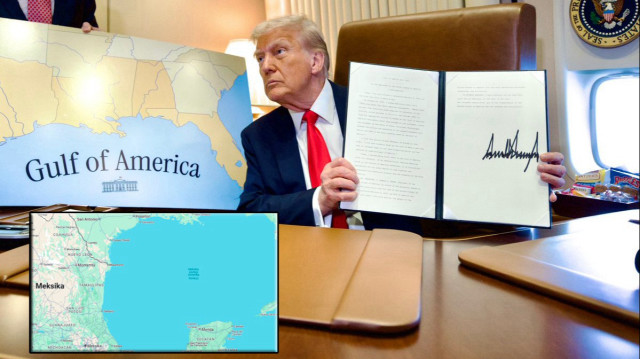 Google Haritalar’da Meksika Körfezi’nin adı ‘Amerika Körfezi’ olarak değiştirildi