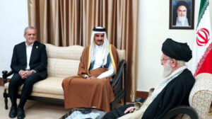 Hamaney Tahran’da Al Sani ile görüştü: Katar’a ‘ABD’ iğnelemesi