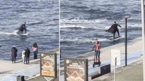 İstanbul Boğazı’nda renkli görüntüler: Batman ve Örümcek Adam aynı karede