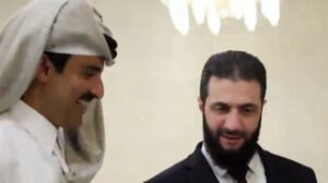 Katar Emiri Şeyh Temim Al Sani Şam’da