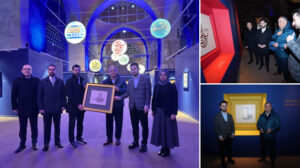 Murat Ülker Âdil-i Mutlak Hat Eserleri Sergisi’ni ziyaret etti