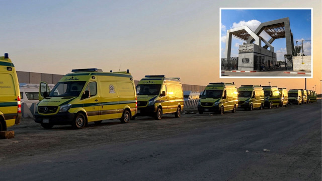 Refah Sınır Kapısı yeniden faaliyette: Gazzeli yaralılar Mısır’a sevk edildi