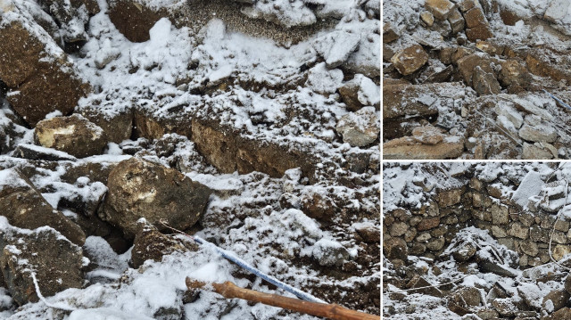 Rezerv alanında 2 bin yıllık sur duvarı bulundu: Herkes seferber oldu