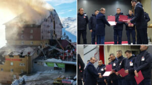 Tanju Özcan’dan tutuklanan itfaiyecilere şeref belgesi