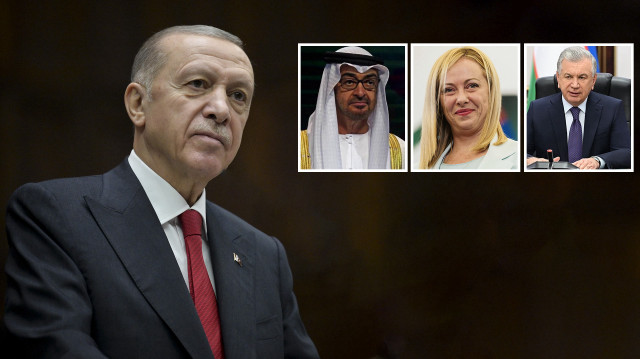 Telefon trafiği akşam da sürüyor: Liderlerden Cumhurbaşkanı Erdoğan’a doğum günü tebriği