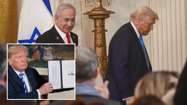 Trump’tan Gazze kasabı Netanyahu’ya tutuklama kararı çıkaran UCM’ye yaptırım
