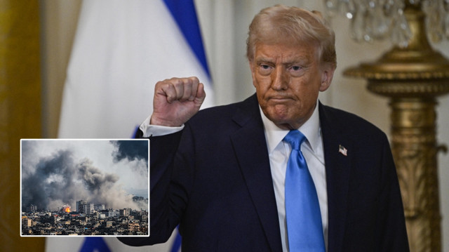 Trump’tan ‘Gazze’yi satın almaya kararlıyım’ açıklaması