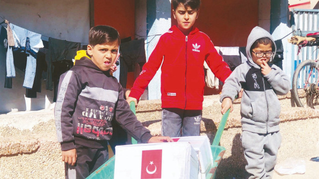 Türk yardım TIR’ları Gazze’de