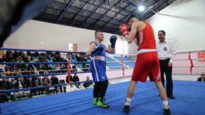 Williams Sendromlu Mehmet Onur ringde boy gösterdi: Boks hayali Erzurum’da gerçek oldu