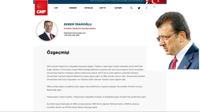 CHP’deki özgeçmişi silmeyi unuttular