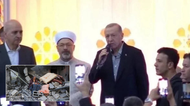 Cumhurbaşkanı Erdoğan bayram namazı sonrası konuştu: Rabbim İsrail’i kahru perişan eylesin
