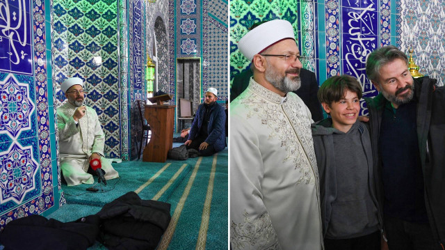 Diyanet İşleri Başkanı Erbaş vatandaşın CİMER’den gelen davetini geri çevirmedi: Teravih kıldırmaya gitti