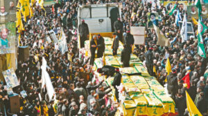 Hizbullah ölülerini gömüyor