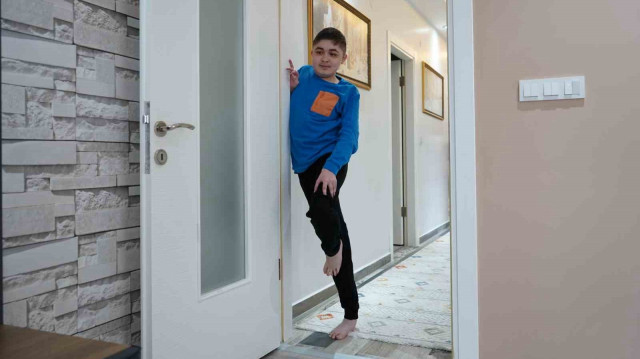 Isparta’da DMD hastası Görkem için yardım kampanyası başlatıldı