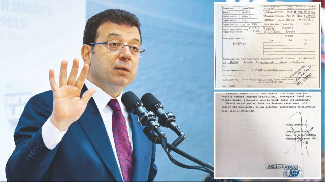İşte İmamoğlu’nun üniversiteye giriş belgesi: Giderken zengin gelirken fakir