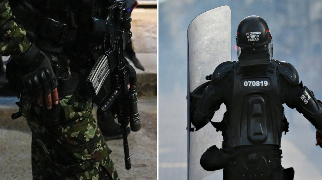 Kolombiya’da silahlı örgüt üyesi 13 kişi etkisiz hale getirildi