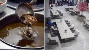 Müşteriden mide bulandıran hareket: İçtiği çorbanın parasını ödememek için tabağa kıl koydu