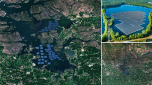 Su üstünde güneş enerjisi: Hindistan’ın yüzen santralleri uzaydan görünüyor