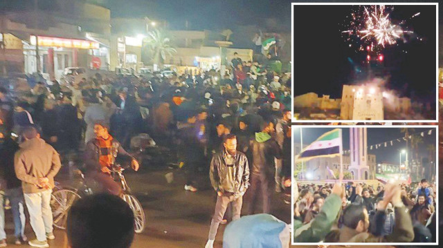 Suriye sokakları imzayı kutladı