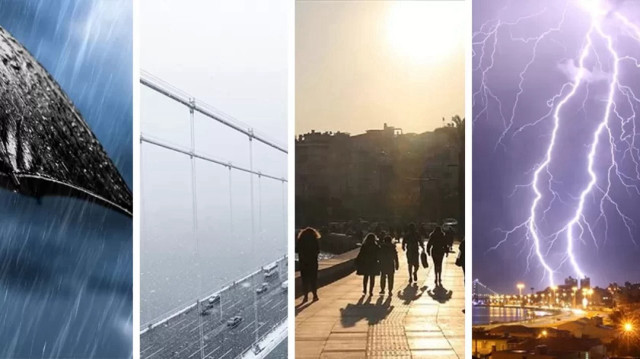 Türkiye 1 haftada 4 mevsim yaşayacak