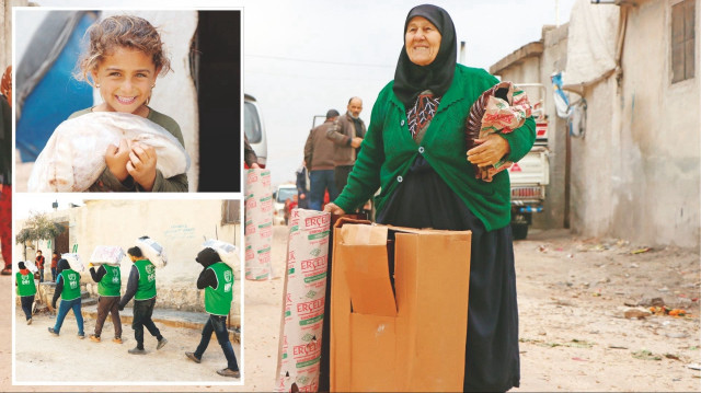 Yardımlar acılar bitene dek sürecek