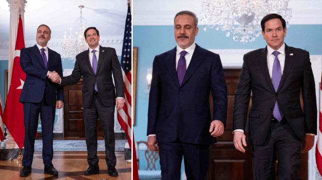 Yeni Trump yönetimine ilk ziyaret: Bakan Fidan ABD’li mevkidaşı Marco Rubio ile bir araya geldi