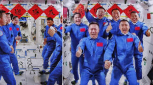 Çin’in uzay istasyonunda görev teslimi tamamlandı