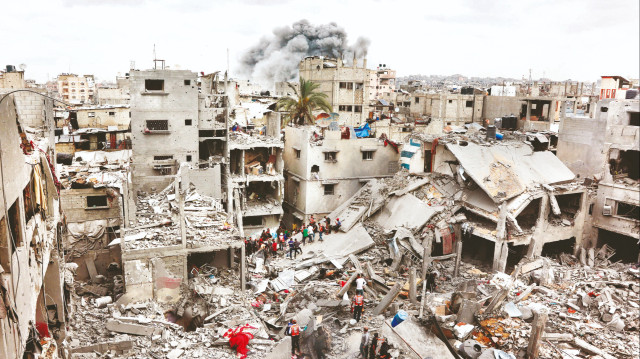 Gazze ölüm tarlasına dönüştü