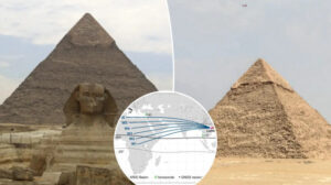 Google Haritalar görüntüledi: Giza Piramidi yakınlarında gizemli bölge