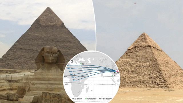 Google Haritalar görüntüledi: Giza Piramidi yakınlarında gizemli bölge