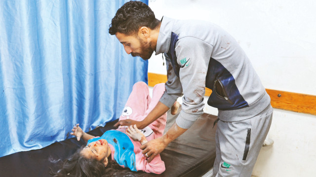 İsrail vahşetinin bedelini çocuklar ödüyor