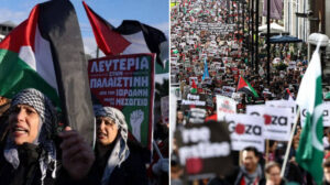 İsrail’de soykırım karşıtı pankart taşıdıkları için 23 kişi gözaltına alındı