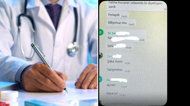 Kadın hastalar hakkında iğrenç yazışma: İki doktor için gözaltı kararı
