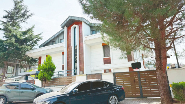 O villanın kirası 450 bin lira