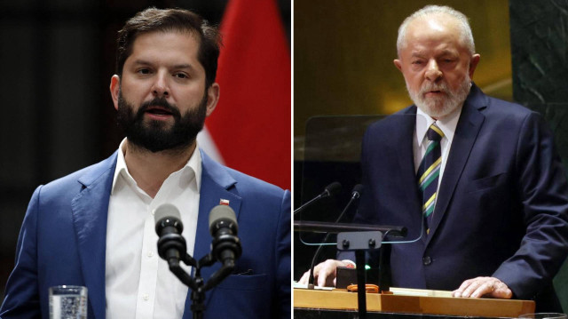 Şili Devlet Başkanı Boric, Brezilya Devlet Başkanı Lula da Silva ile görüştü