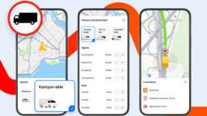 Yandex Maps’ten kamyonlara özel navigasyon özelliği