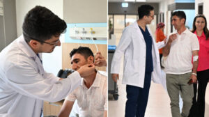 Aile kavgasında kulak memesi koptu: Süper mikrocerrahi ile dikildi