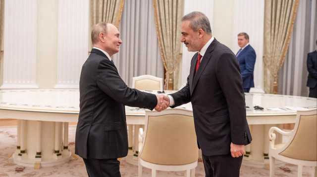 Bakan Fidan, Rusya Devlet Başkanı Putin ile bir araya gelecek