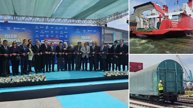 Bandırma-Tekirdağ Tren Feribot Hattı hizmete açıldı