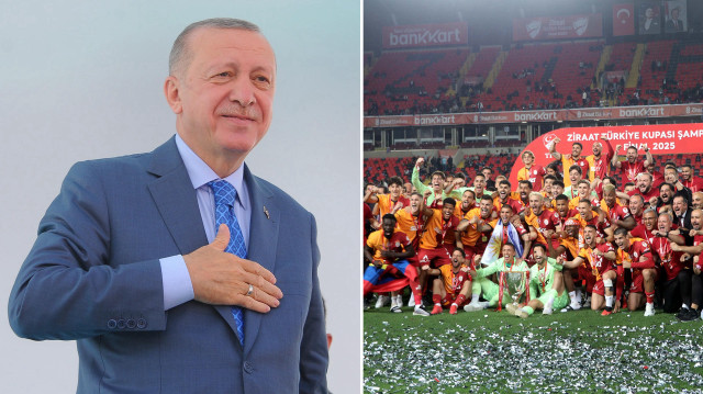 Cumhurbaşkanı Erdoğan’dan Galatasaray’a tebrik