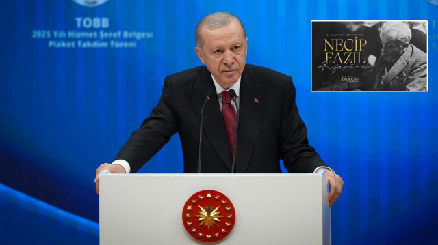 Cumhurbaşkanı Erdoğan’dan Necip Fazıl Kısakürek paylaşımı: Mevla üstadımızın mekanını cennet eylesin